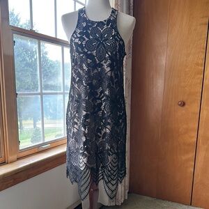 Express- NWT: Elegant Black Lace Dress